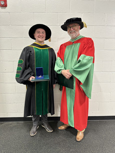 Ron Josh at Convo for Governor General's Gold Medal