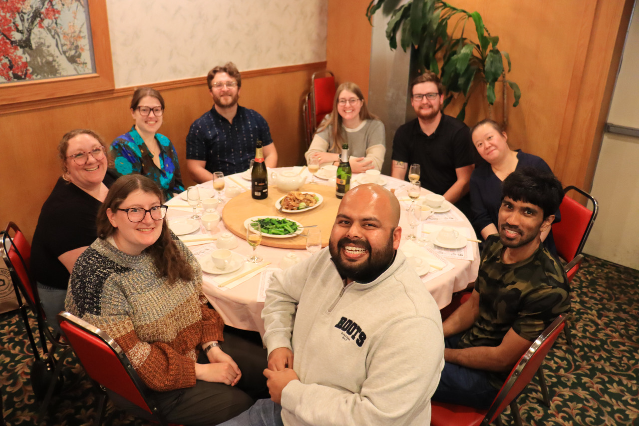 The Team at Narsimha's Defence dinner