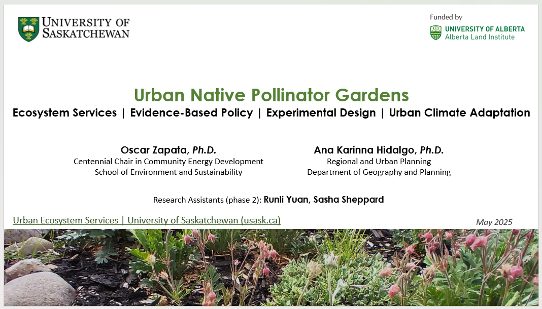 Urban Pollinator Gardens