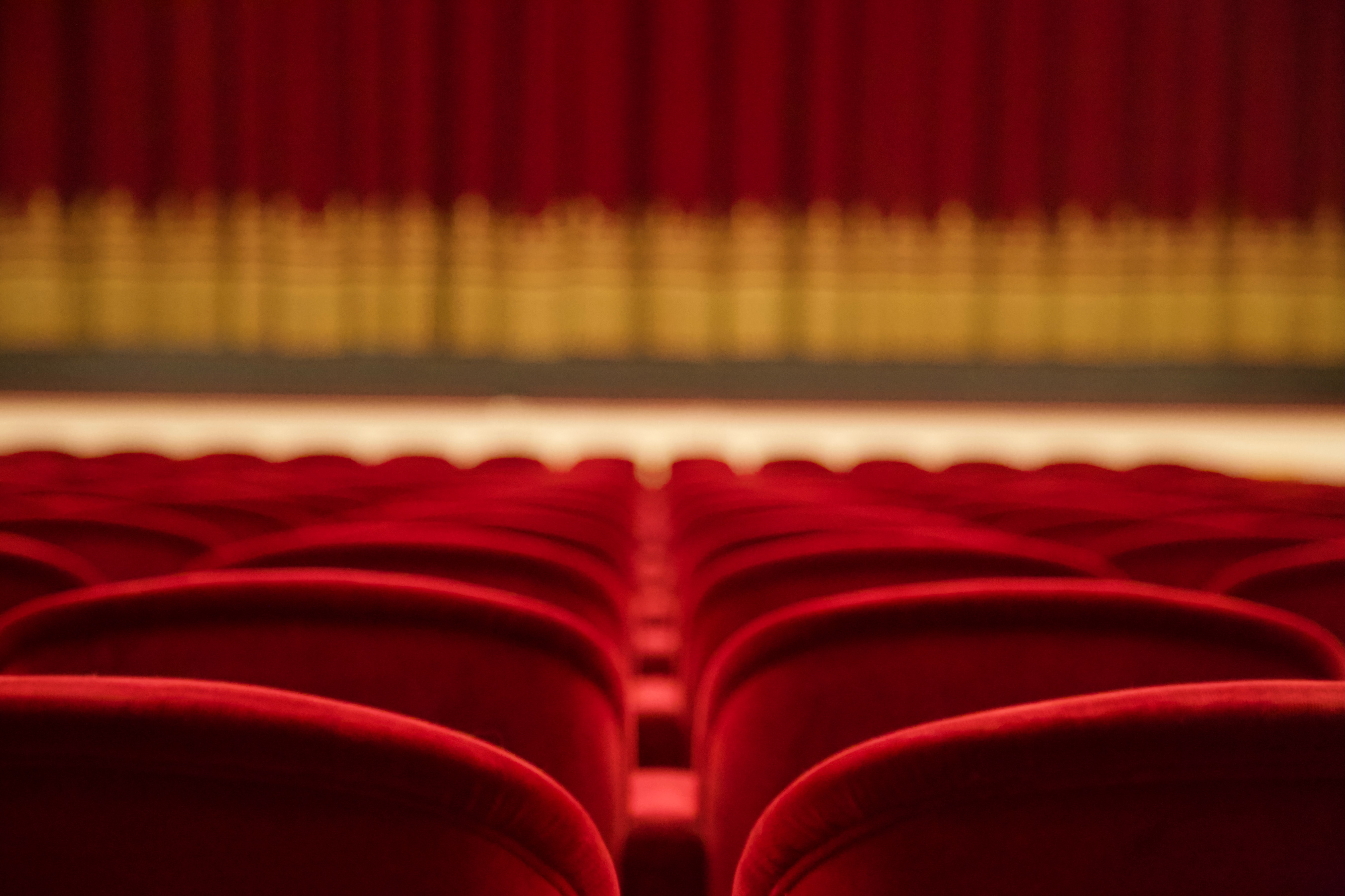 Photo of theatre seats by Paolo Chiabrando, courtesy of Unsplash.
